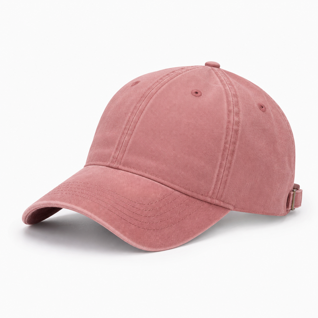 Dusty Rose Dad Hat customization preview