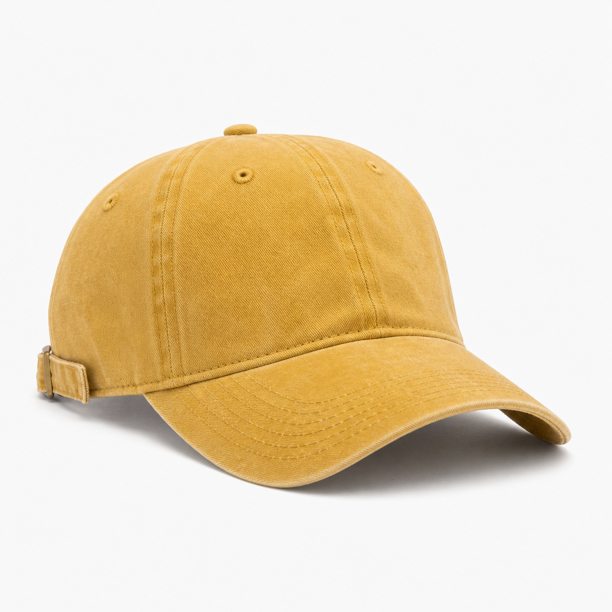Mustard Vintage Dad Hat customization preview