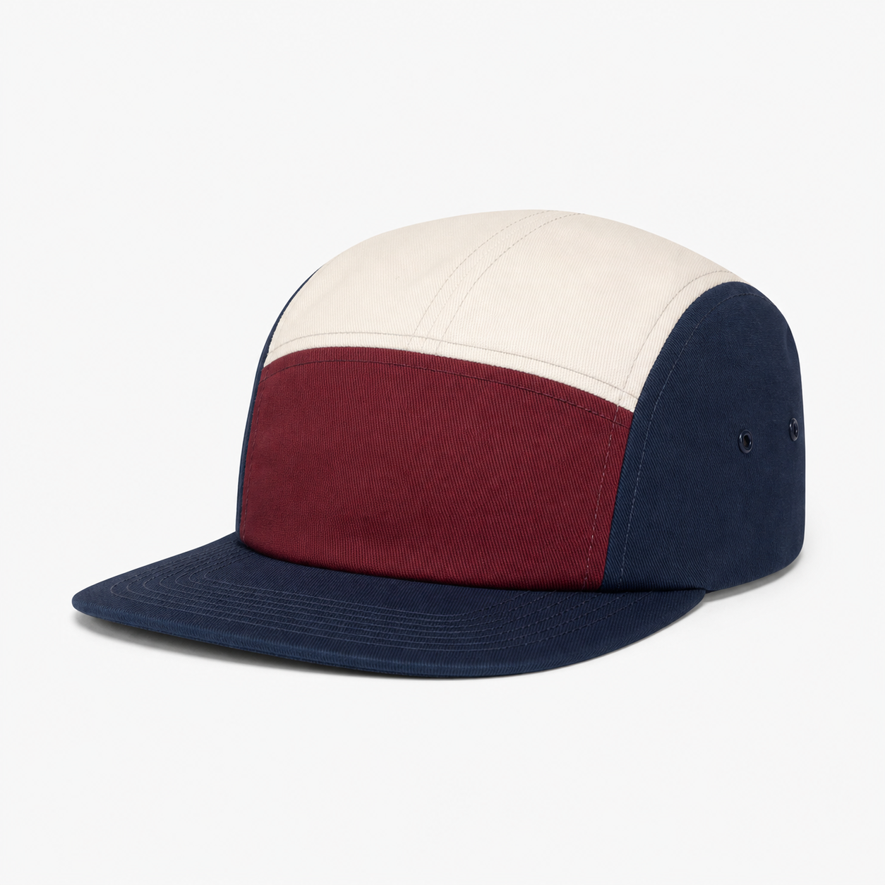 Colorblock 5-Panel Hat customization preview
