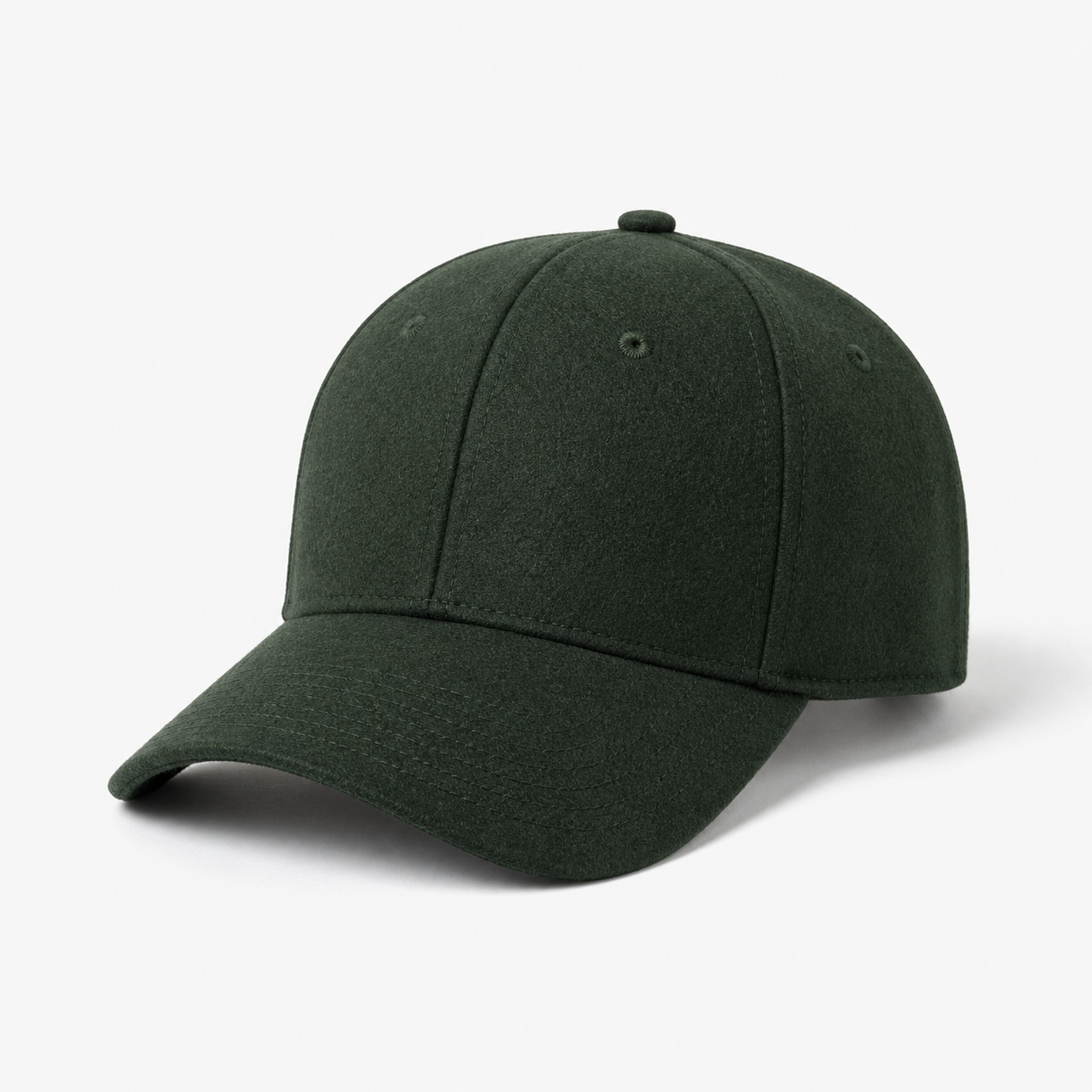 Forest Woolblend Baseball Cap customization preview