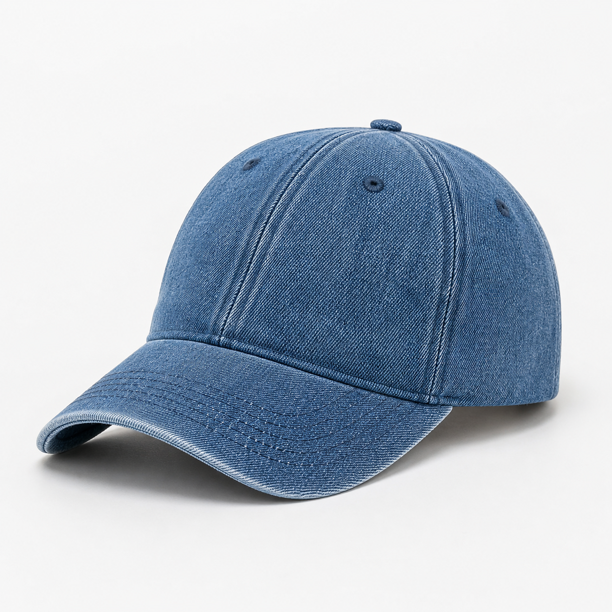 Blue Denim Baseball Cap customization preview