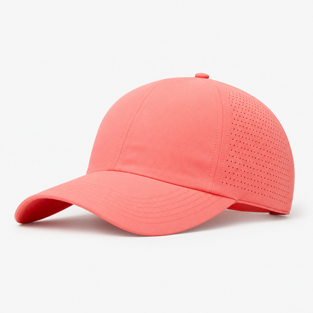 Custom Coral Women Performance Hat front view